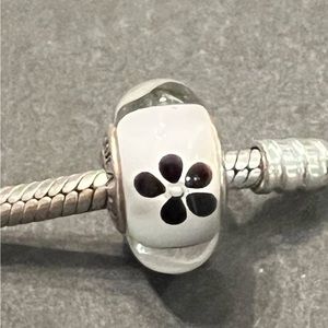 Pandora Cherry Blossom Murano Glass charm